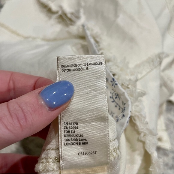 Free People Brea Cut Off Denim Skirt - Picture 13 of 15